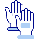 guantes de la mano icon