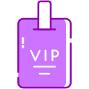 tarjeta vip icon