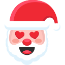 cara de papá noel icon