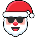 cara de papá noel icon