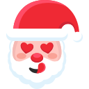 cara de papá noel icon