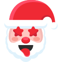 cara de papá noel icon