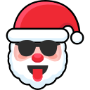 cara de papá noel icon