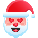 cara de papá noel icon