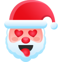 cara de papá noel icon