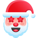 cara de papá noel icon