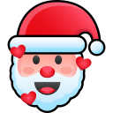 cara de papá noel icon