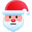 cara de papá noel icon