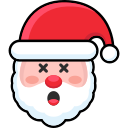 cara de papá noel icon