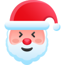 cara de papá noel icon