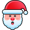 cara de papá noel icon