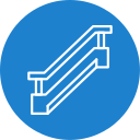 escalera mecánica icon