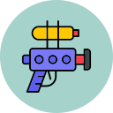 pistola de agua icon