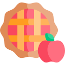 tarta de manzana icon