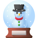 globo de nieve icon