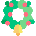 corona de navidad icon