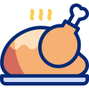 pavo asado animated icon