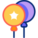 globos animated icon