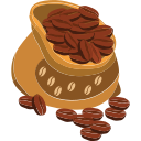 paquete de frijoles icon