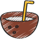 bebida de coco icon