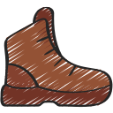 bota de senderismo icon