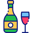 botella de bebida icon