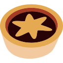 pastel de carne picada icon