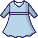 vestido de niña icon