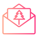 tarjeta de navidad icon