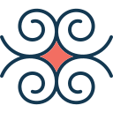 diseño floral icon