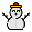 muñeco de nieve icon