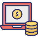 sitio web de monetización icon