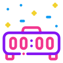 reloj digital icon