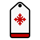 etiqueta de navidad icon