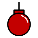 bola navideña icon