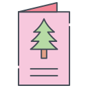 tarjeta de navidad icon