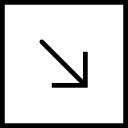 diagonal icon