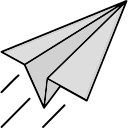 avion de papel 