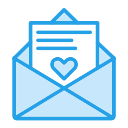 tarjeta postal icon