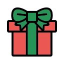 regalo de navidad icon