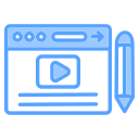 contenido de vídeo icon