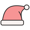 sombrero de santa icon