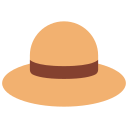 sombrero para el sol icon