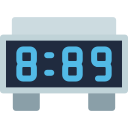 reloj digital icon