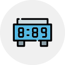 reloj digital icon