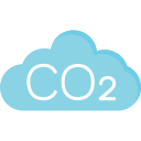 nube de co2 icon