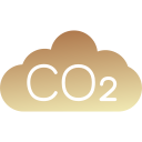 nube de co2 icon