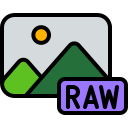 archivo raw icon