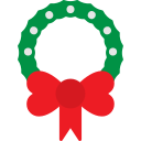 corona de navidad icon