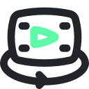 vídeo 360 icon